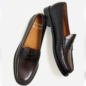 G.H. Bass x Madewell Larson Weejuns Loafers - black, dark brown